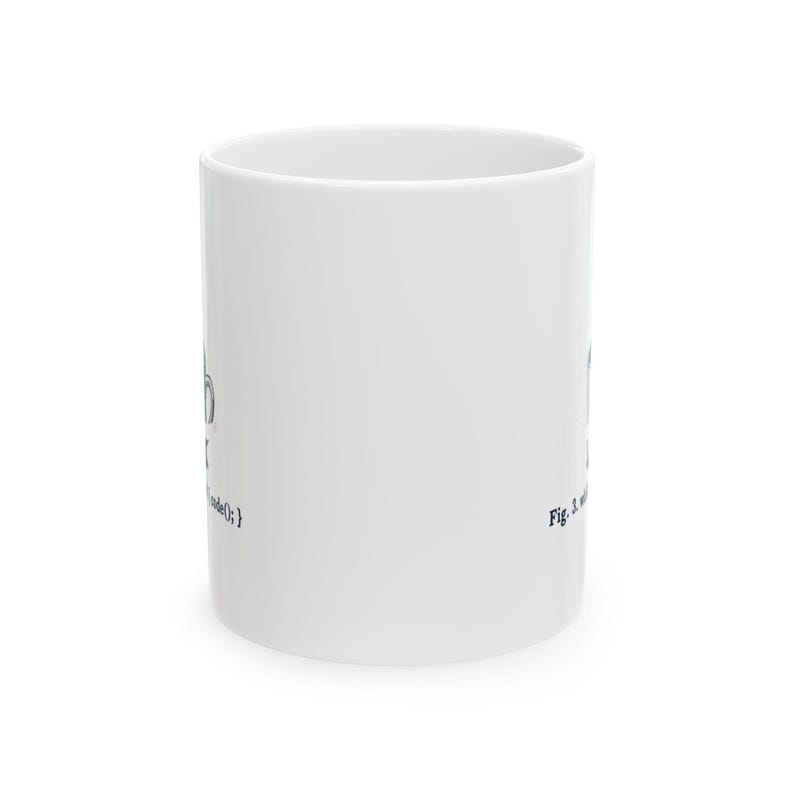 Computer Science Mug - while (alive) { code(); } Funny Programmer Coffee Cup, Gift for CS Students and Coders image 2