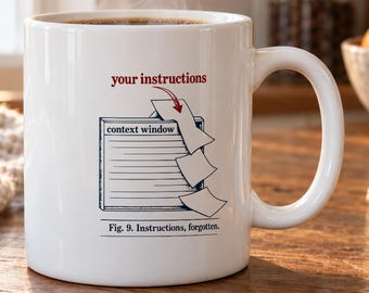 AI Mug - Context Window Diagram