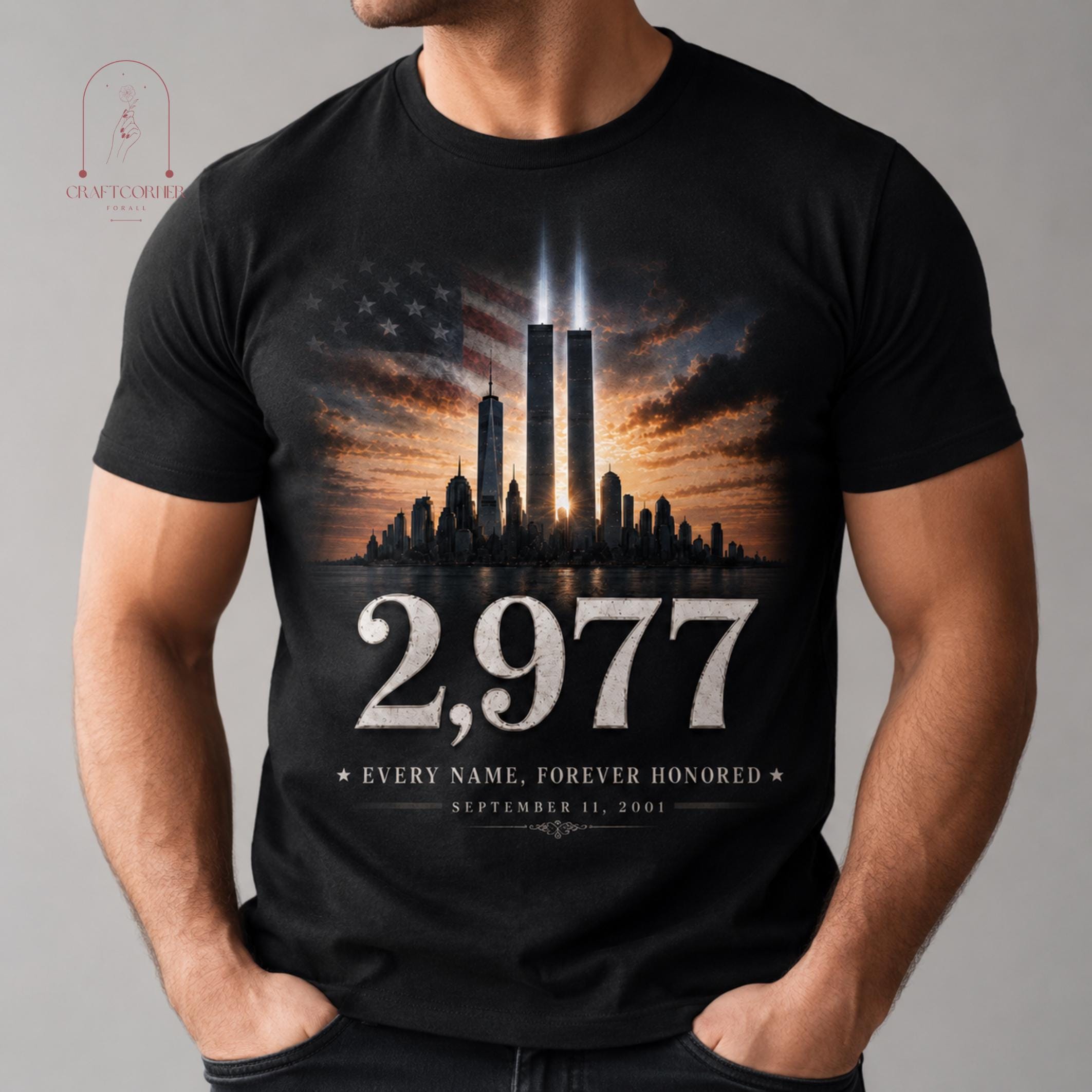 Vintage Twin Towers T Shirt - Etsy
