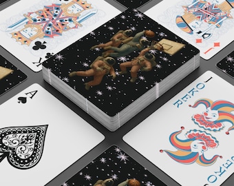 星間タペストリーポーカートランプセット、ギャラクシートランプ、宇宙