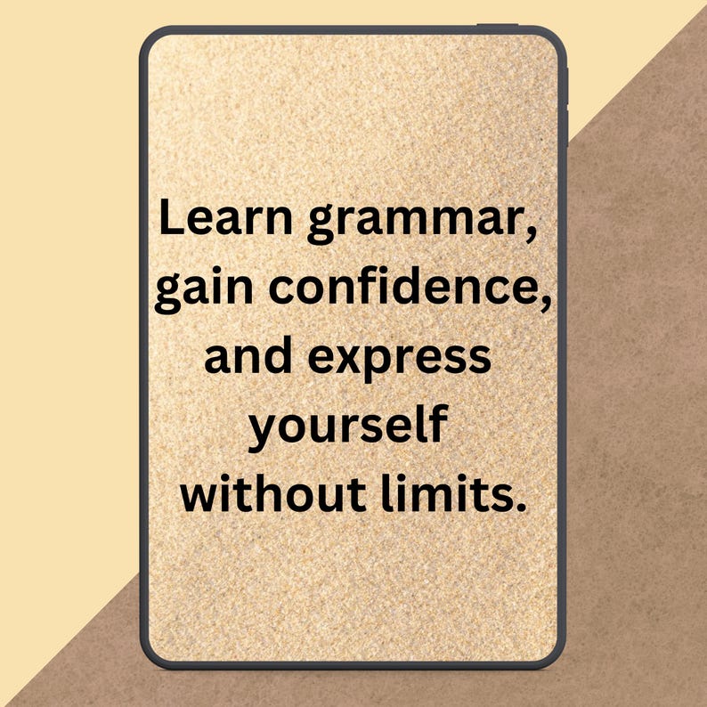 Inspirational quotes about learning English grammar at the A1-A2 level