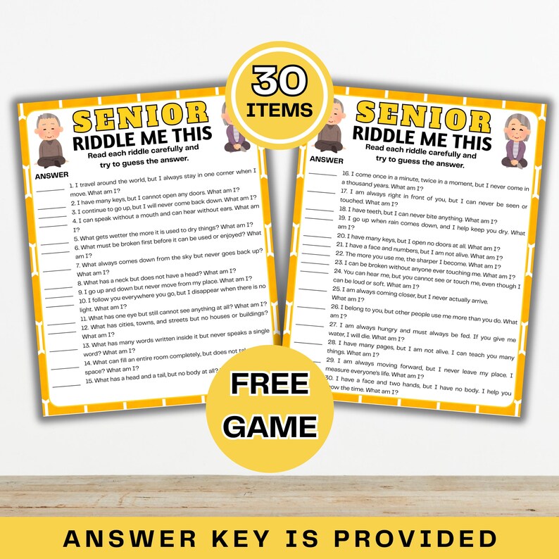 Senior Riddle Printabl Finish the Lyrics Game for Seniors, Printable Song Trivia Quiz, Memory ...