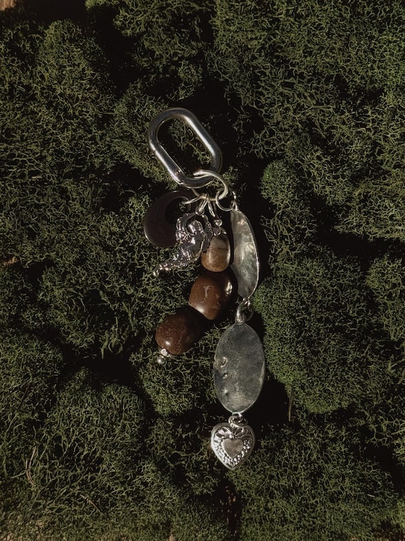 Sea inspired keychain/bag charm