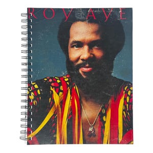 Vintage Roy Ayers Album Cover Notebook: Repurposed 70s Vinyl