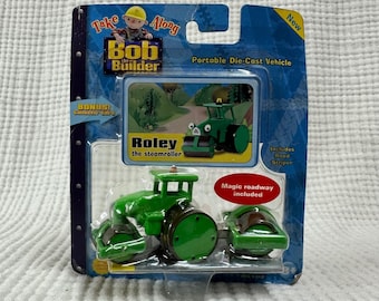 Bob The Builder Take Along Die-Cast Roley NIB #65102