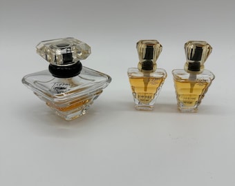 Lancome Tresor Eau de Parfum mini lot 30ml 1oz and Two 5ml Miniatures France