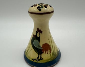 VTG Torquay Mottoware Pottery Longpark Hat pin holder I'll take care of the Pins