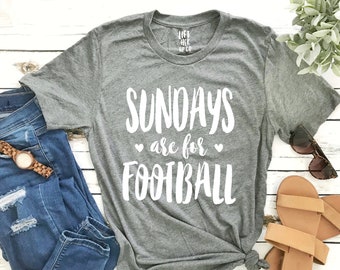 Best Football Shirt - Sundays are for Football . UNISEX Tee. XS- 3XL . Cute Shirt . Brunch Shirt . Southern Tee . Graphic Tee.