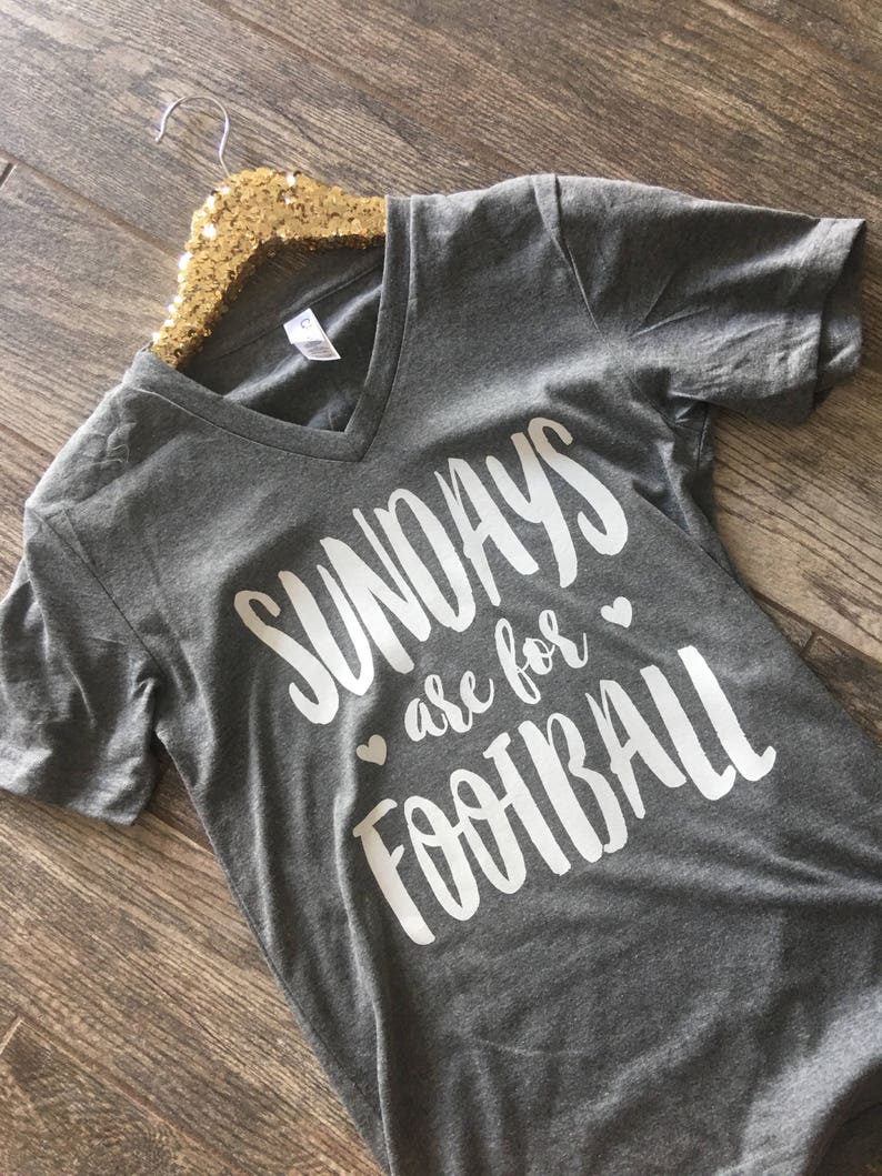 Best Football Shirt Sundays are for Football . UNISEX Tee. XS 3XL . Cute Shirt . Brunch Shirt . Southern Tee . Graphic Tee. image 5