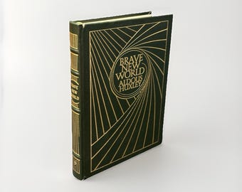 Brave New World, Aldous Huxley, Easton Press 1978, Leather HC 100 Greatest Books