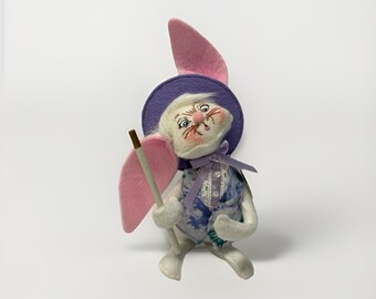 Sombrero de conejito Annalee de 6" Spring Boy color lavanda. Artículo n.° 060605 - 2005