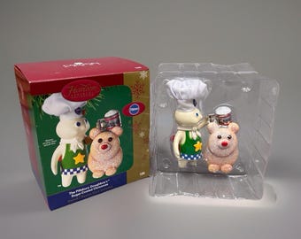 Adorno navideño recubierto de azúcar Pillsbury Doughboy de Carlton Heirloom 106