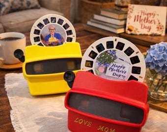 Spersonalizowany wizjer ViewMaster Reel – spersonalizowana pamiątka w postaci wizjera fotograficznego dla par, prezent na rocznicę i urodziny