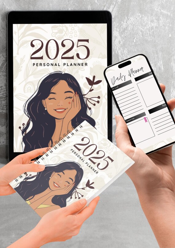 Glamorous Woman Planner: Chic Digital Printable Organizer