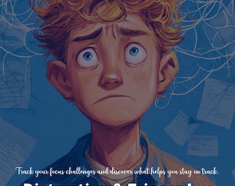 Registro de distracciones y desencadenantes del TDAH