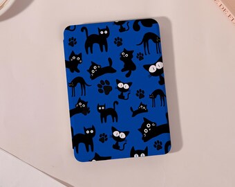 Blue Kitty Kindle Case/Paperwhite Case/Kobo Case,Kindle 8 10 11 12th,Paperwhite 10 11 12th,Colorsoft,Kobo Clara,Oasis 2/3,Personalized Gift