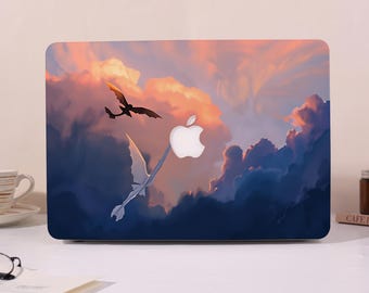 The Flying Dragon MacBook Case,Hard Laptop Case for Macbook Air 15/13,Pro 13/14/15/16,Ret 15/13,Macbook Neo,2025 2026,Neo A18 Cover,M4 M5
