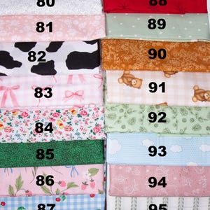Personalized Fabric Happy Birthday Banner | Puffy Letter Garland image 14