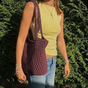 Cappuccino Tasche | Häkelanleitung Tasche PDF | DIY Anleitung Deutsch | Allrounder Häkeltasche | liloo gehäkelt