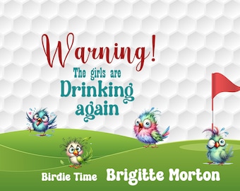 Birdie Juice Golf Flask for Women