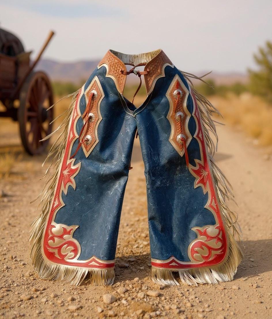 Ceinture Western Cowboy En Cuir Daim Noir Avec Franges - Taille S-M Pour Enfants/ados - Style Vintage