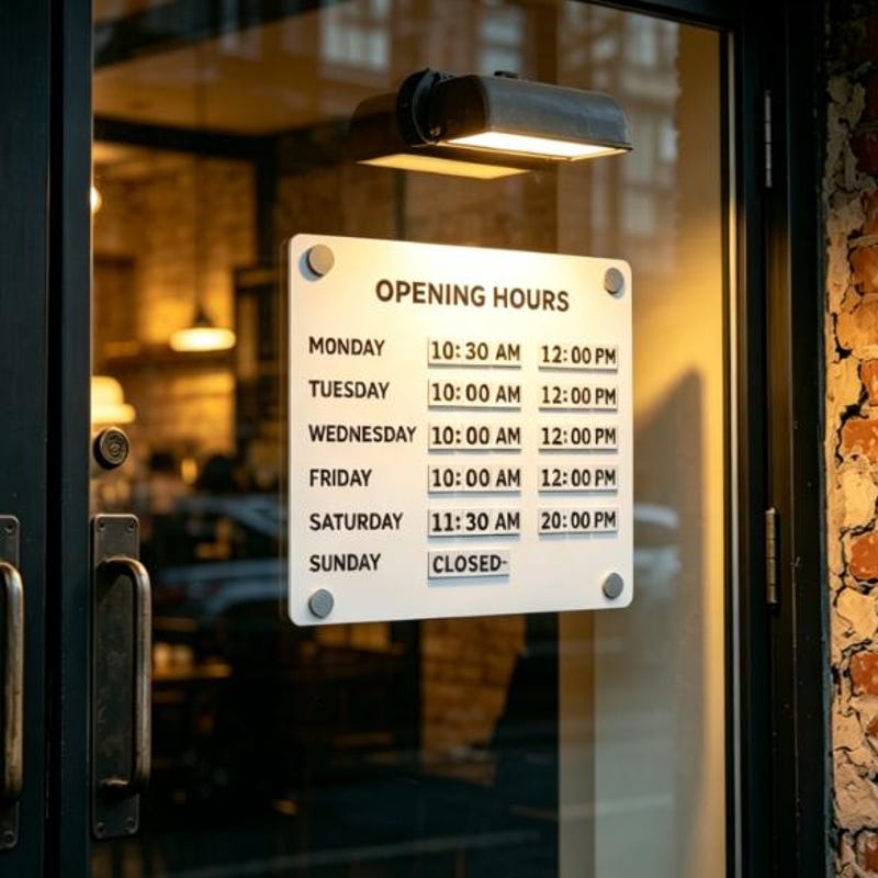 Front Door Business Hour - Etsy UK