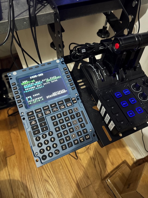 Winwing Winctrl PFP or MCDU Mount for Thrustmaster Flying Desk