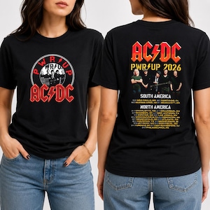Ac/dc Power up Tour Tshirt 2026 - Etsy