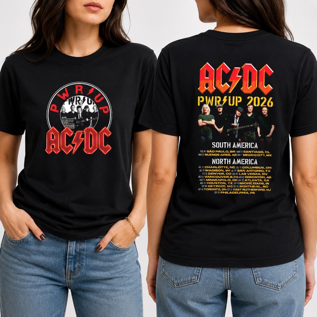 Vintage acdc t shirt - Etsy 日本