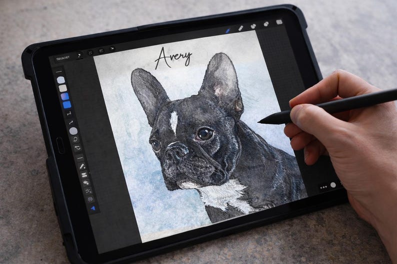 Custom pet art, Dog Portrait, Pet Wall Art, Dog Painting, Custom Dog Portrait, Pet Painting, Pet Portrait Custom, Gifts for dog lovers image 2
