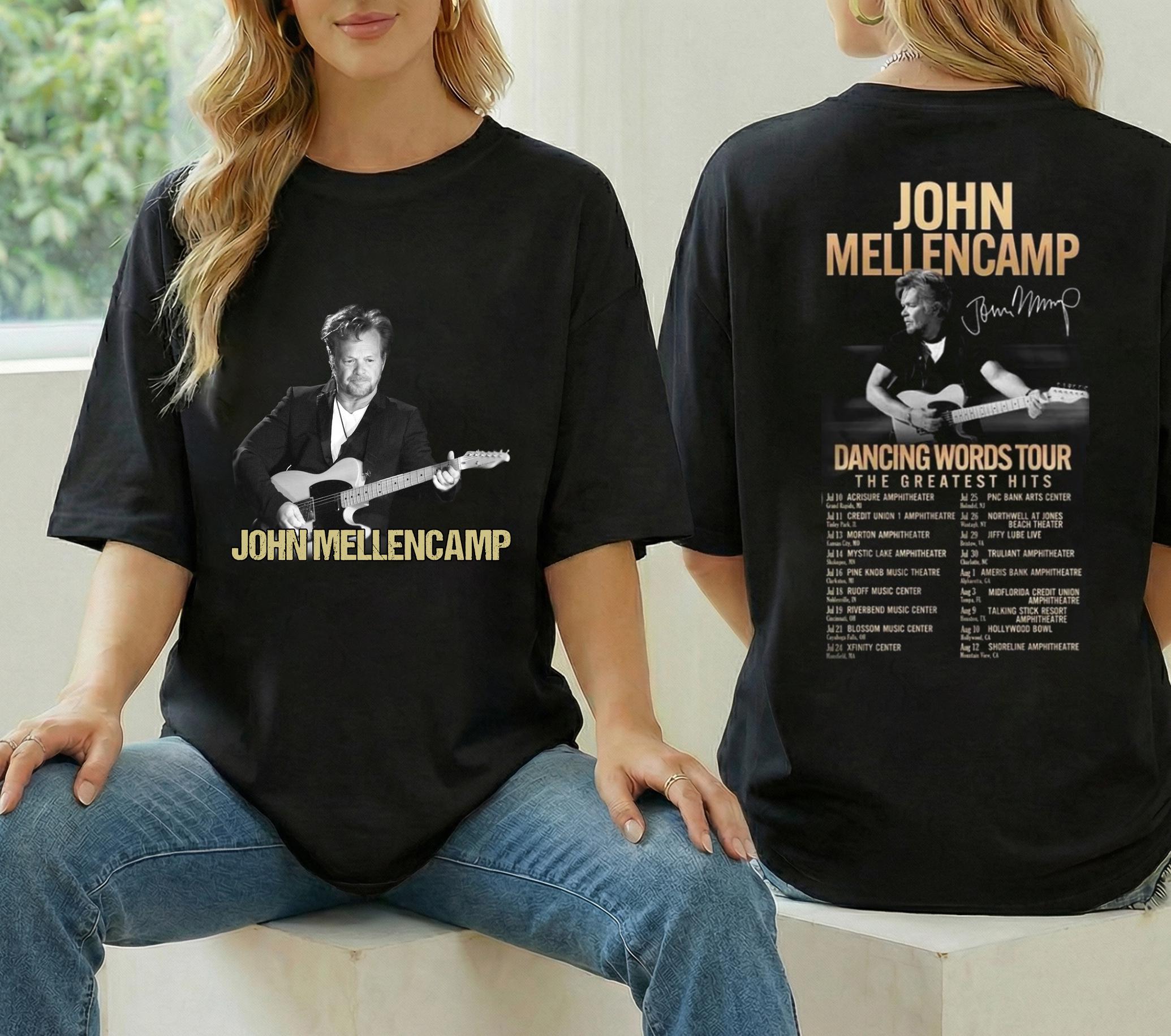 John Mellencamp Tee - Etsy