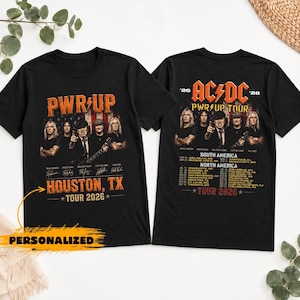 Acdc Tour 2026 Shirt - Etsy