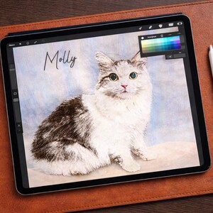 Custom pet art, Dog Portrait, Pet Wall Art, Dog Painting, Custom Dog Portrait, Pet Painting, Pet Portrait Custom, Gifts for dog lovers image 4