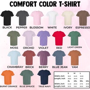 Vintage Comfort Colors Walt Disney World Est 1971-skjorta, Disney-tröja med familjesemester 2026, Disney-grupptröja, Retro Disneyworld-tröja bild 11