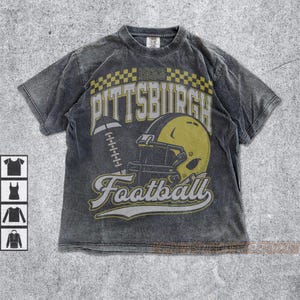 Comfort Colors Pittsburgh Football Shirt, Sweatshirt, Hoodie, Pittsburgh Football Tshirt, Pittsburgh Football Fan Gifts, Game Day Shirt