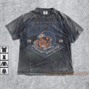 Comfort Colors Chicago Football Shirt, Sweatshirt, Hoodie, Chicago Football T-shirt, Chicago Football Fan Gifts, Gameday Shirt