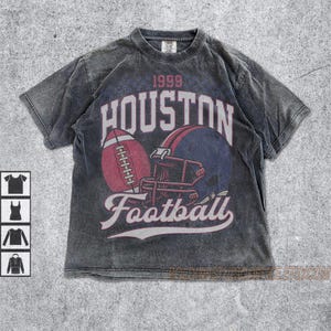 Comfort Colors Houston Football Shirt, Sweatshirt, Hoodie, Houston Football T-shirt, Houston Football Fan Gifts, Game Day Shirts