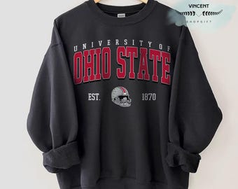 1970s Ohio State Buckeyes Raglan Sweatshirt | Vintage Adult M/L