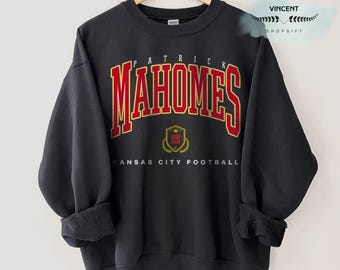 Patrick Mahomes Sweatshirt, Patrick Mahomes shirt, Kansas City Sweatshirt, Kansas City Football, Mahomes Crewneck, Patrick Mahomes