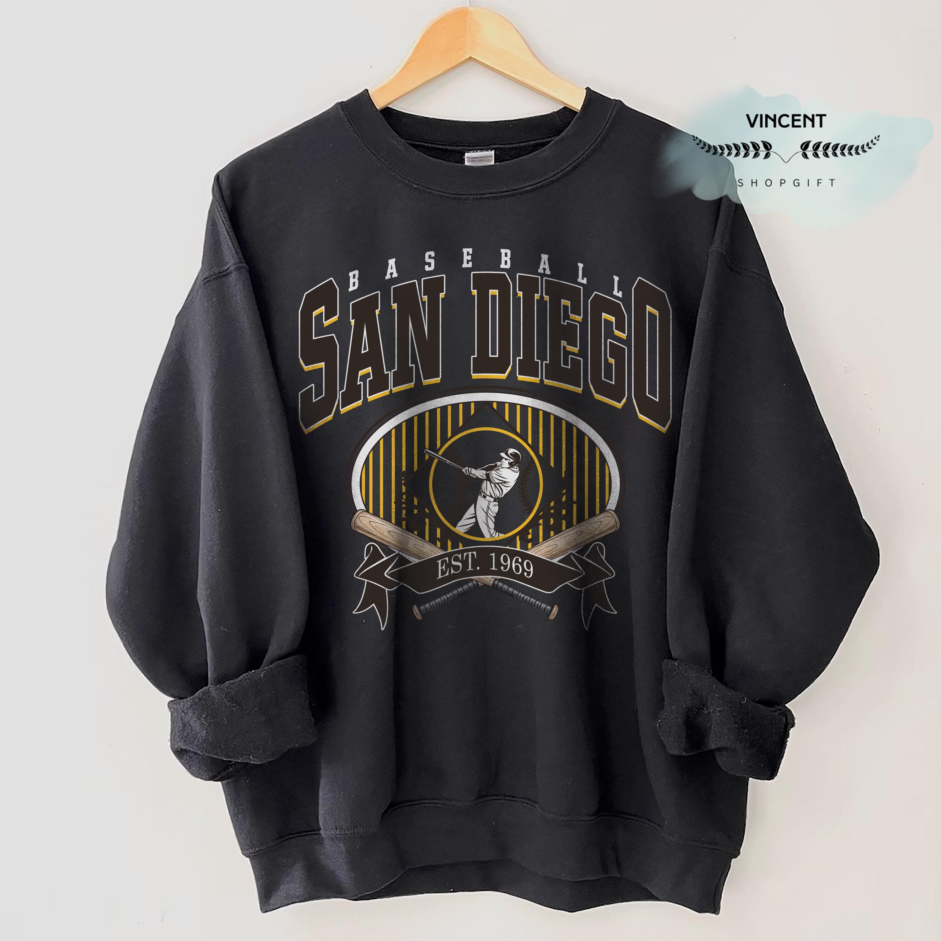 Vintage San Diego Padres Sweatshirt - Etsy