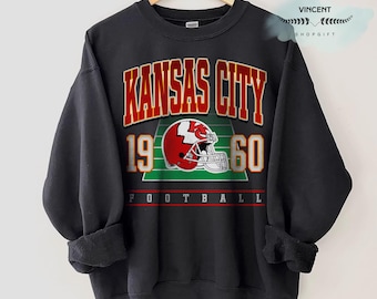 Kansas City Football Sweatshirt, Game Day Shirt, Kansas City Team Football Shirt, Sunday Kansas City, Kansas City Football