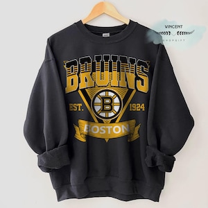 Boston Bruins Shirt, Crewneck Boston Bruins Sweatshirt, Jersey Hockey Gift For Christmas