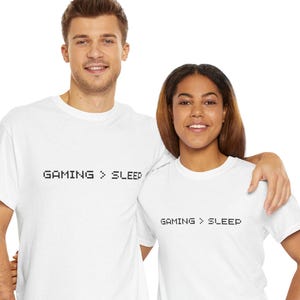 Funny Gamer T-Shirt: Unisex Heavy Cotton T-Shirt for Video Game Lovers