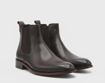 Handcrafted Leather Chelsea Shoes - Classic Shoes