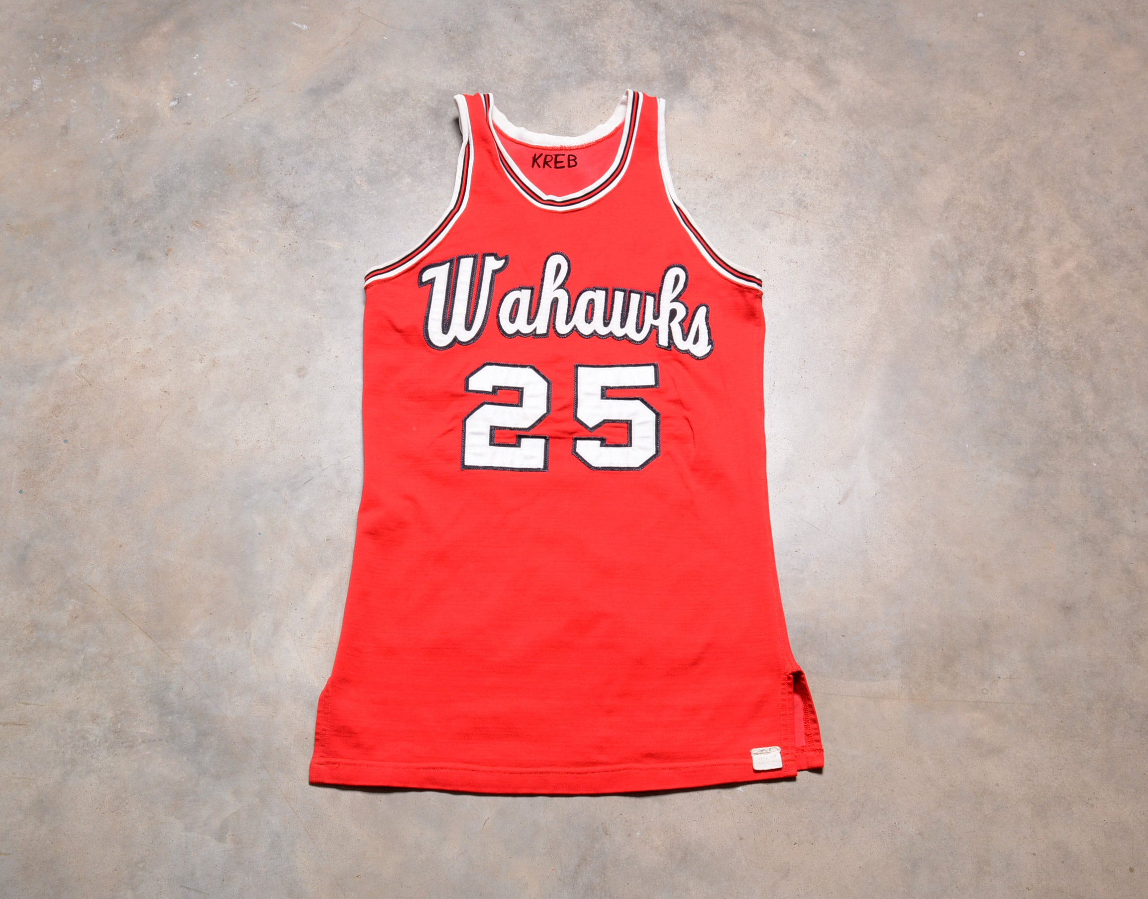 Vintage 60s Tank Top Jersey Wahawks Basketball 1960 Men Women