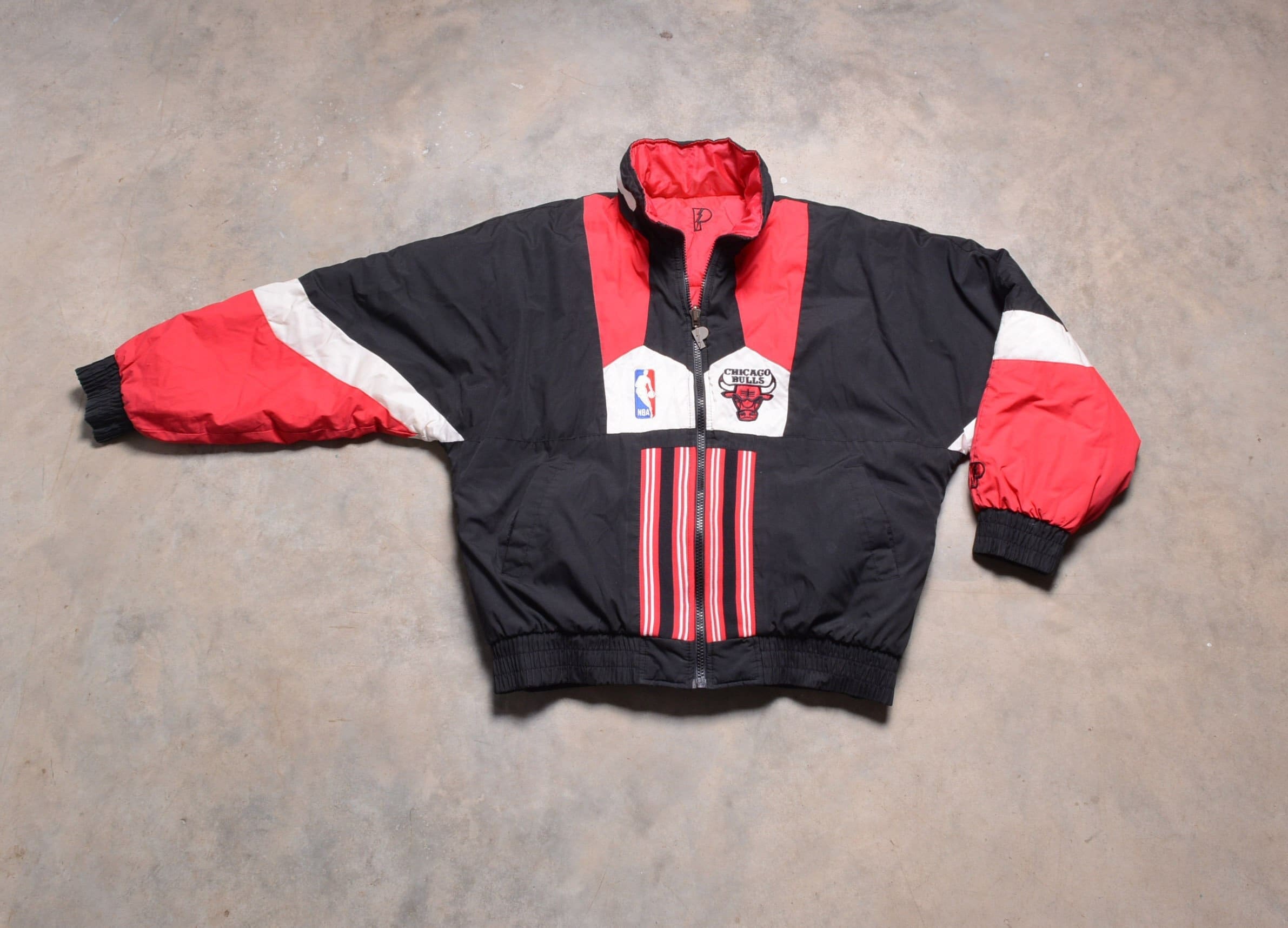 Vintage Starter Chicago Bulls NBA Satin Basketball Jacket Size XXXL 3X