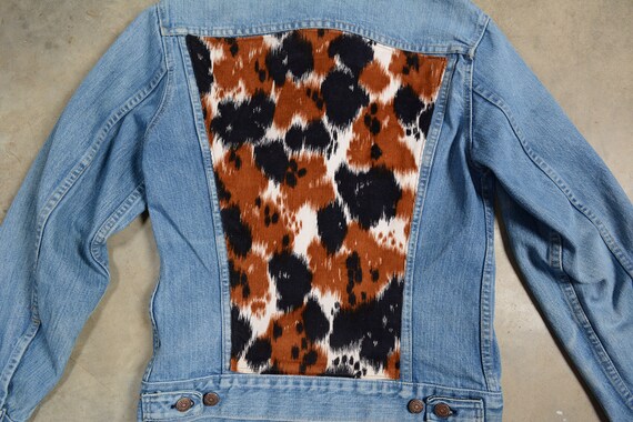 Vintage 70s Levi's Orange Tab Denim Trucker Jacket Blue