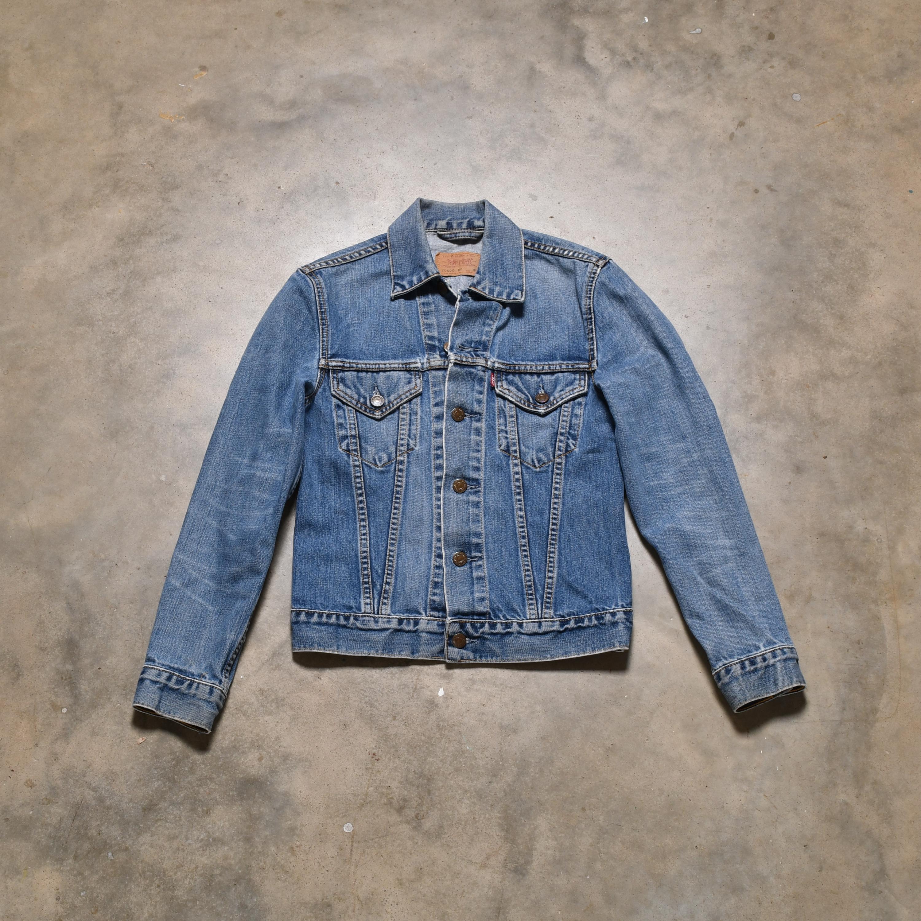 Vintage 90s Denim Jacket Trucker Jean Jacket 1990 Men Women Unisex 