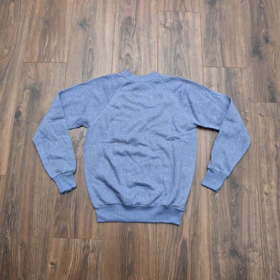 vintage 70s sweatshirt blank basic pullover heath… - image 1