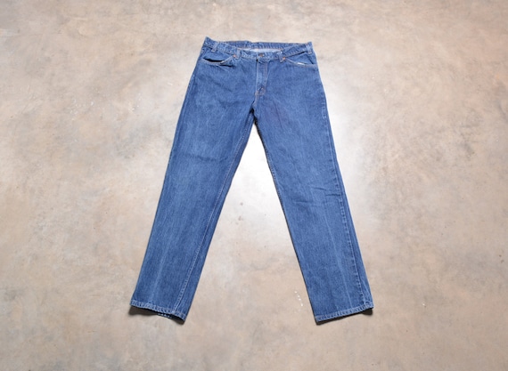 パンツ vintage 80s Levi's for men denim fa Vintage 80s Levi's 506 Jeans Orange Tab Levis Medium Dark Wash